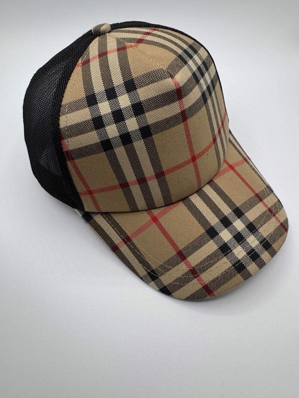 Burberry Check and Mesh Cap